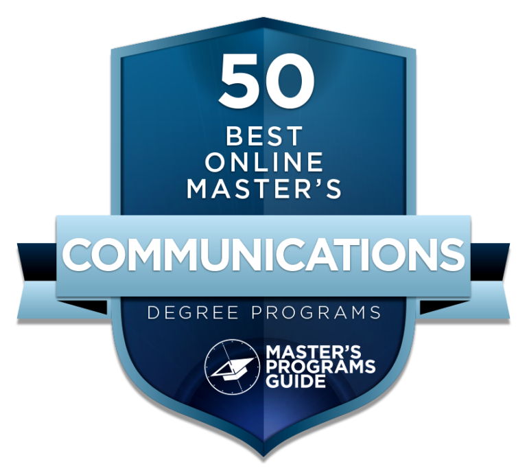 50 Best Online Master's In Communications 2018 - Master's Programs Guide